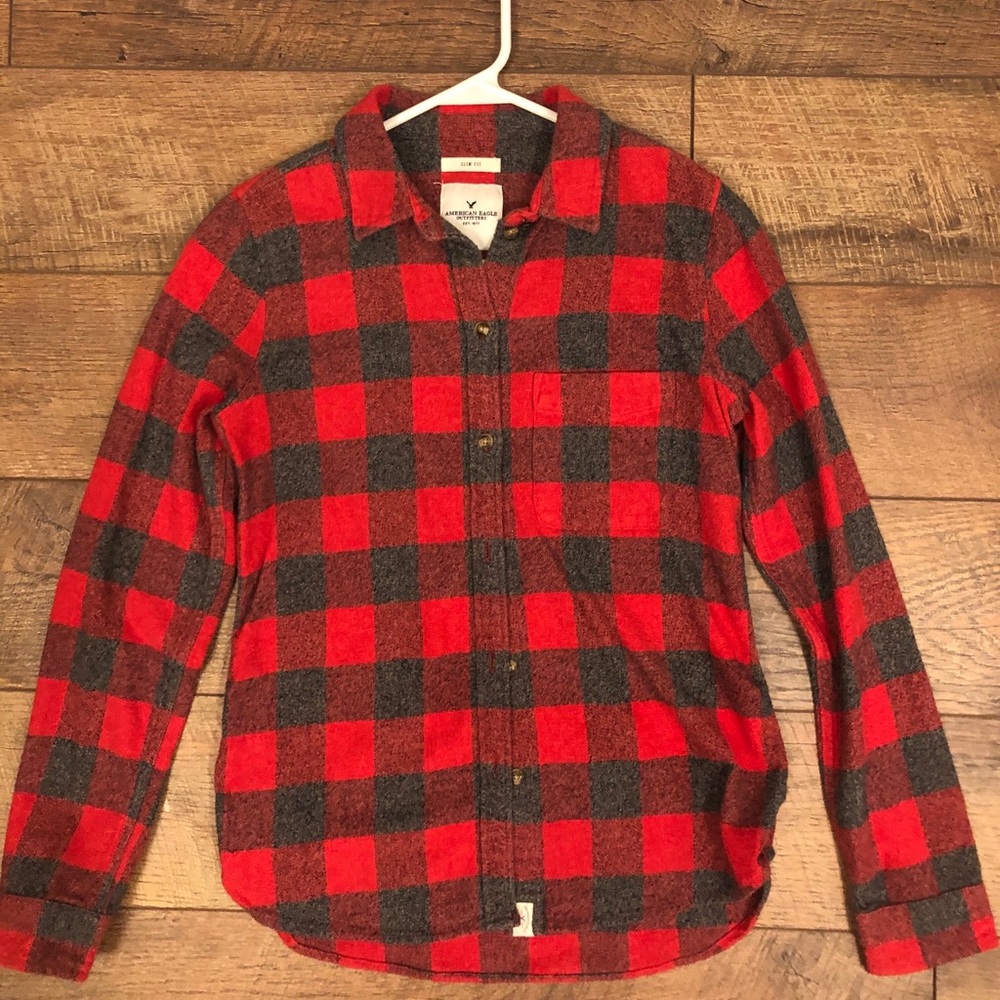 American Eagle Slim Fit Flannel